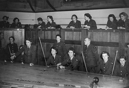 Central Plotting Table at RAF Bentley Priory, WWII