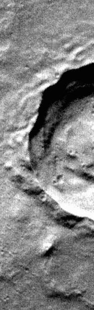 Gargantuous crater, left