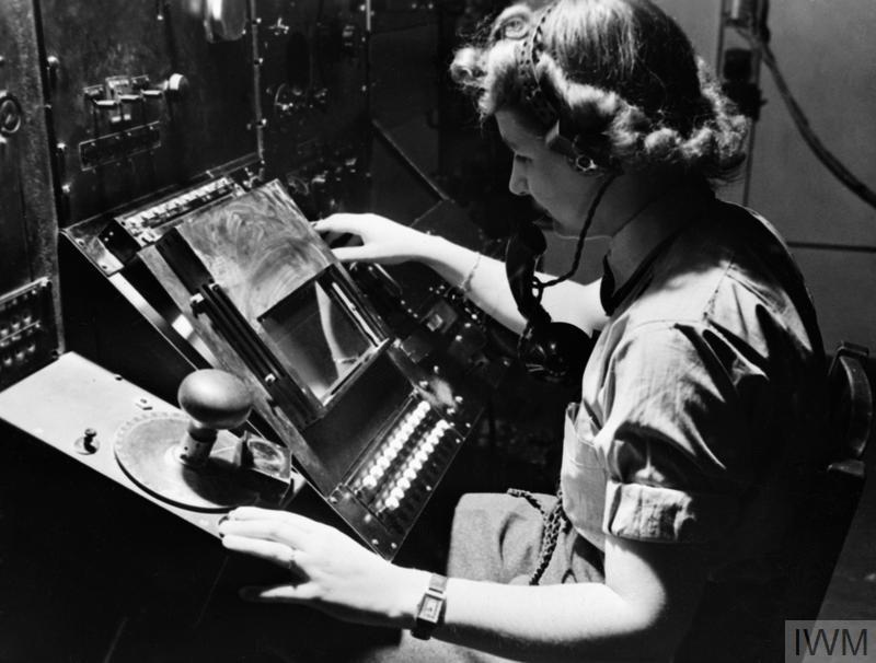 WWII-era radar operator